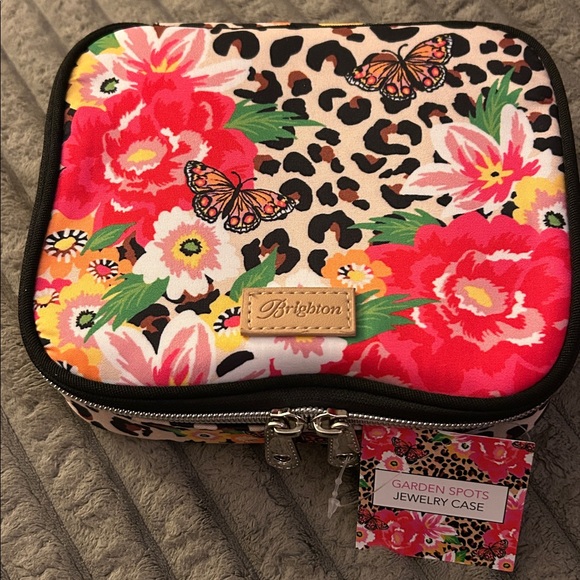 Brighton Garden Spots Jewelry Case NWT 🦋 💍 Great Gift! 🎁 - Picture 2 of 16